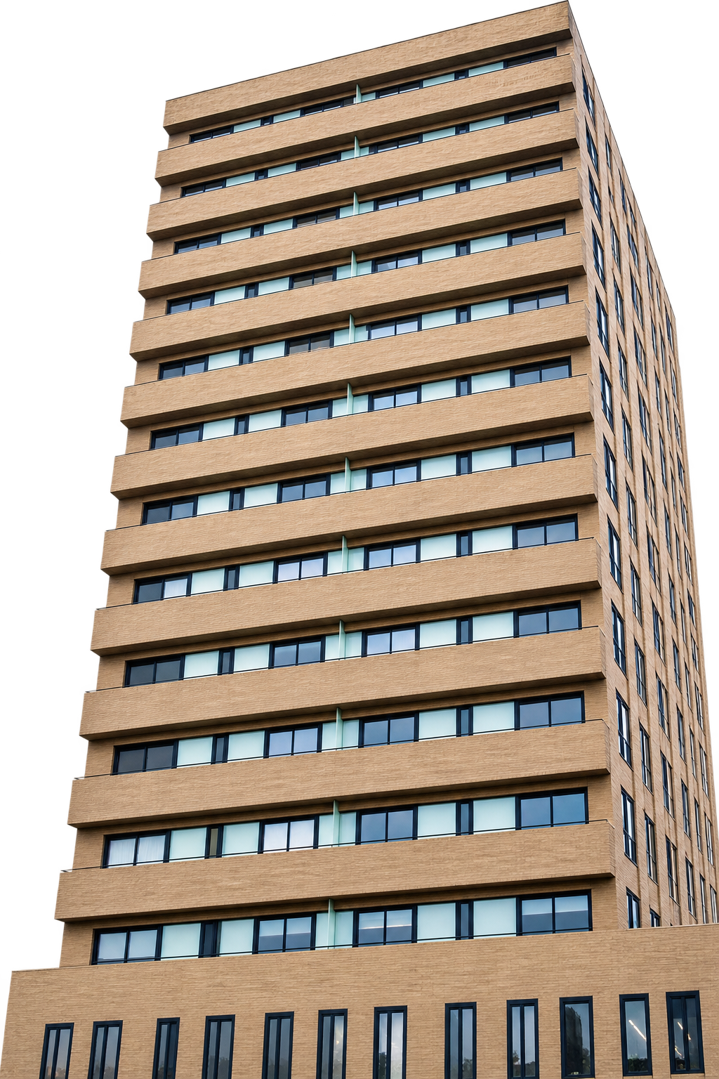 Edificio construido con soluciones ICOLOPOR