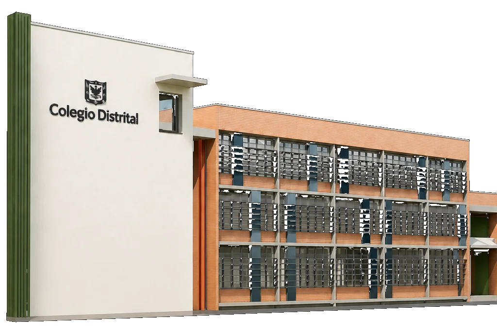 Edificio completo I.E.D. El Refugio